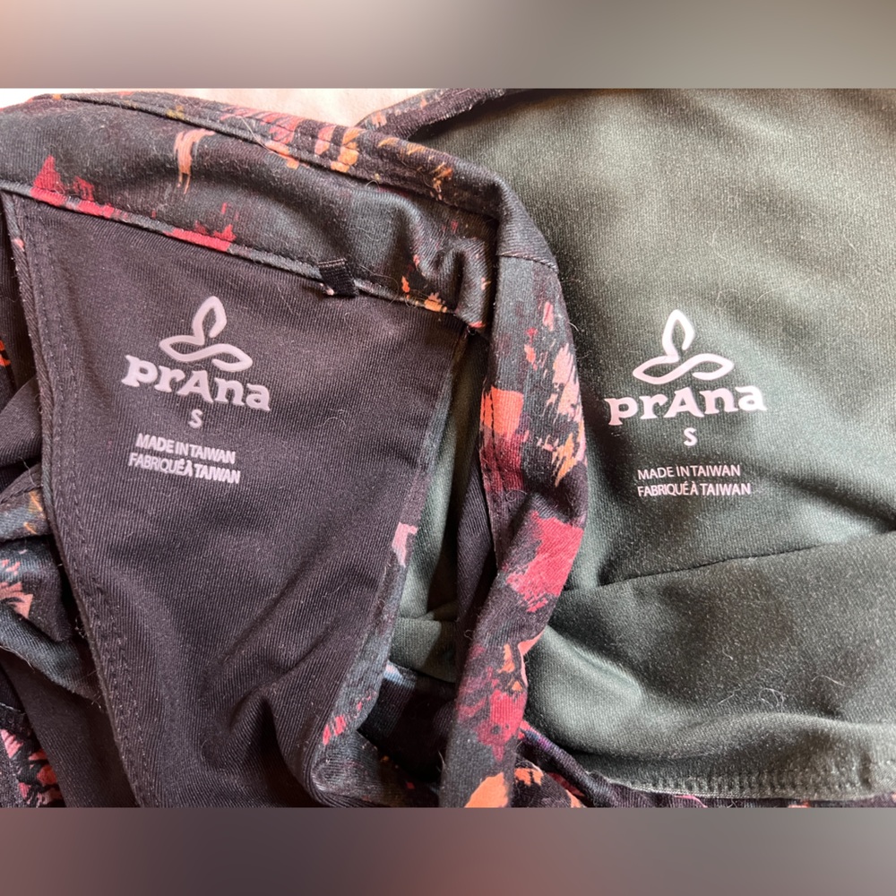 Prana Batik Kimble 7/8 Leggings & Matching Bra Top – 2 Piece Set - Picture 5 of 9
